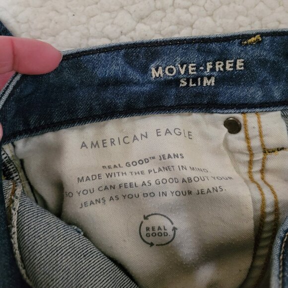 AMERICAN EAGLE Move Free Slim Jeans Men's Size 30 x 30 - Picture 3 of 6